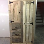 Ντουλάπα από σανίδες παλέτας (Οδηγίες) (Pallet Cabinet for Storage)